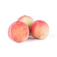 Peaches, White Flesh - Avg 0.50 Lb