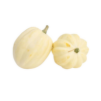 White Acorn Squash - Avg 1.18 Lbs