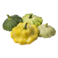 Patty Pan Squash - Avg 0.35 Lb