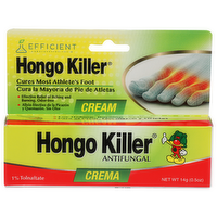 Hongo Killer Cream Antifungal - 0.5 Ounce