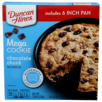 Duncan Hines Chocolate Chunk Pan Cookie Mix - 7.8 Ounce