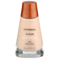 Covergirl 130 Classic Beige Clean Liquid Foundation - 30 ml