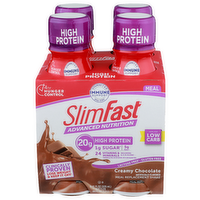 Slimfast Creamy Chocolate Advanced Nutrition - 11 Fluid Ounce - 4 Count