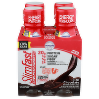 Slimfast Rich Chocolate Meal Replacement Shake - 11 Fluid Ounce - 4 Count