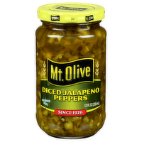Mt. Olive Diced Jalapeno Peppers - 12 Fluid Ounce