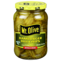 Mt. Olive Hamburger Dill Chips - 16 Fluid Ounce