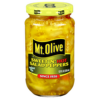 Mt. Olive Sweet 'n' Hot Salad Peppers 'n' - 12 Fluid Ounce