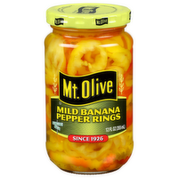 Mt. Olive Mild Banana Pepper Rings - 12 Fluid Ounce