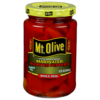 Mt. Olive Oil & Garlic Marinated Roasted Peppers - 12 Fluid Ounce