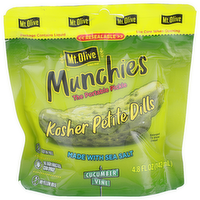 Mt. Olive Munchies Kosher Petite Dills The Portable Pickle - 4.8 Fluid Ounce