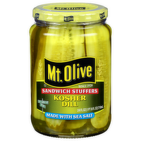 Mt. Olive Sandwich Stuffers Kosher Dill - 24 Fluid Ounce