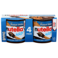 Nutella & Go! Hazelnut Spread + Pretzel Sticks - 1.9 Ounce - 4 Count