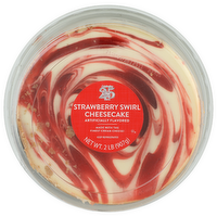 The Father's Table Strawberry Swirl Cheesecake - 2 Pound