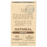 THE GRANDPA SOAP CO. Soothe Oatmeal Bar - 4.25 Ounce