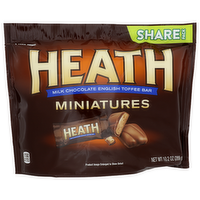 Heath Milk Chocolate Miniatures English Toffee Bar - 10.2 Ounce