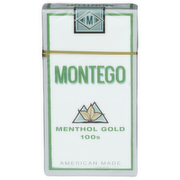 Montego Menthol Gold Cigarette - 20 Count