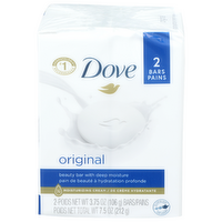 Dove Original Soap Bar - 3.75 Ounce - 2 Count