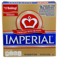 Imperial 50% Vegetable Oil Spread - 16 Ounce