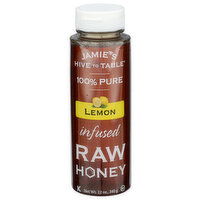 JAMIE's Hive To Table Lemon Liquid Raw Infused Honey - 12 Ounce