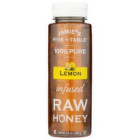 JAMIE's Hive To Table Hny Jamies Raw Infsd Lemn Honey - 12 Ounce