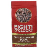 Eight O'CLOCK Eoc Colombian Peaks Bean 6X10 - 10.5 Ounce
