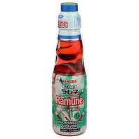 Kimura Watermelon Carbonated Soft Drink Ramune - 6.76 Fluid Ounce