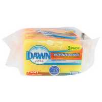 Dawn Sponges & Scrubbers Non-Scratch Scrubber Ultra - 3 Count