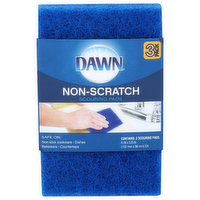 Dawn Non-Scratch Scouring Pads - 3 Count