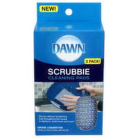 DAWN Scrubbie Cleaning Pads - 3 Count