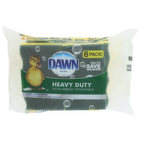 Dawn Sponges & Scrubbers Heavy Duty Ultra Scrubber - 6 Count
