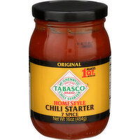 Tabasco Original Homestyle Chili Starter 7 Spice - 16 Ounce
