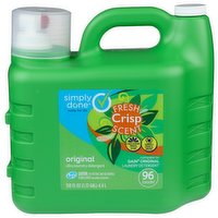 Simply Done Fresh Crisp Scent Ultra Laundry Detergent - 1.563 Fluid Ounce - 96 Count