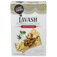 Culinary Tours Multiseed Lavash Flatbread Crackers - 5 Ounce
