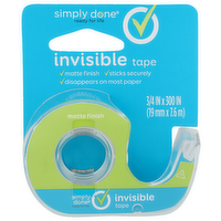 Simply Done Invisible Tape - 1 Each
