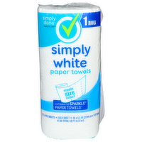 Simply Done White Paper Towels - 1 Count