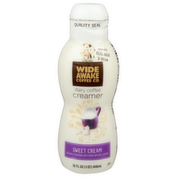 Wide Awake Coffee Co Sweet Cream Dairy Creamer - 32 Fluid Ounce