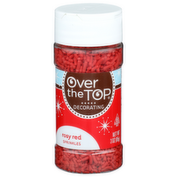 Over The Top Decorating Rosy Red Sprinkles - 3 Ounce