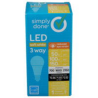 Simply Done Sd Bulb A21 Led Cri 50 100 150 1 Ea - 1 Count