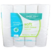 Simply Done Soft Bath Tissue - 33.775 Square foot - 16 Count