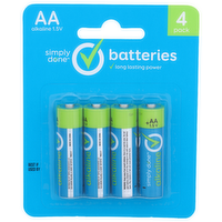 Simply Done Batteries - 4 Count