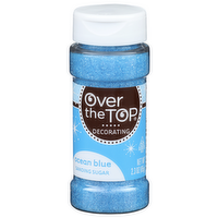 Over The Top Decorating Ocean Blue Sanding Sugar - 2.3 Ounce