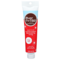Over The Top Decorating Rosy Red Buttercream Icing - 4 Ounce
