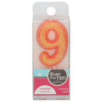 OVER THE TOP ESSENTIALS Number Candles - 1 Each