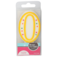 OVER THE TOP ESSENTIALS Number 0 Candles - 1 Each