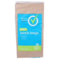Simply Done Giant Lunch Bags - 50 Count