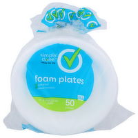 Simply Done Foam Plates - 50 Count