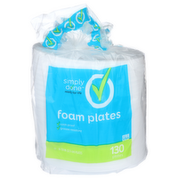 Simply Done Foam Plates - 130 Count