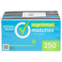 Simply Done Large Kitchen Matches - 3 Count