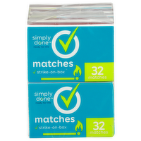 Simply Done Matches - 10 Count
