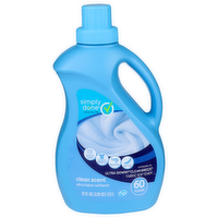 Simply Done Clean Scent Ultra Fabric Softener - 0.85 Fluid Ounce - 60 Count